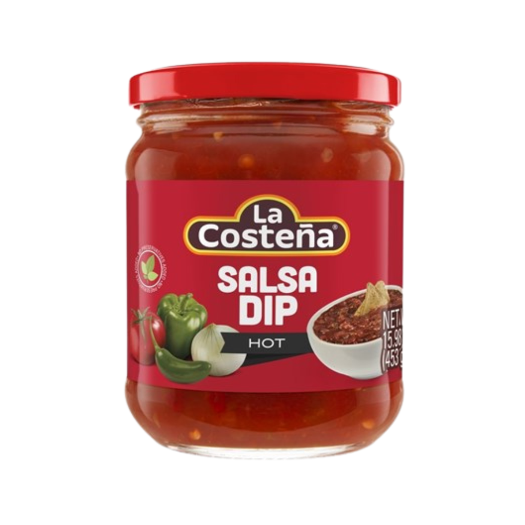 SALSA DIP HOT LA COSTEÑA 453 GR - Imagen principal