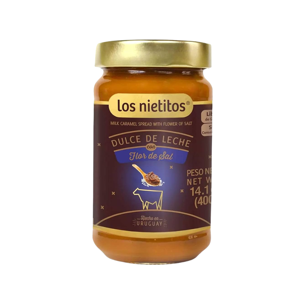DULCE DE LECHE LOS NIETITOS FLOR DE SAL 400 GR - Imagen principal