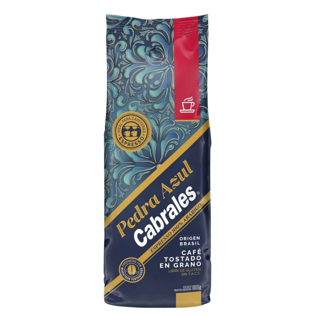 CAFE CABRALES PEDRA AZUL GRANO 1 KG