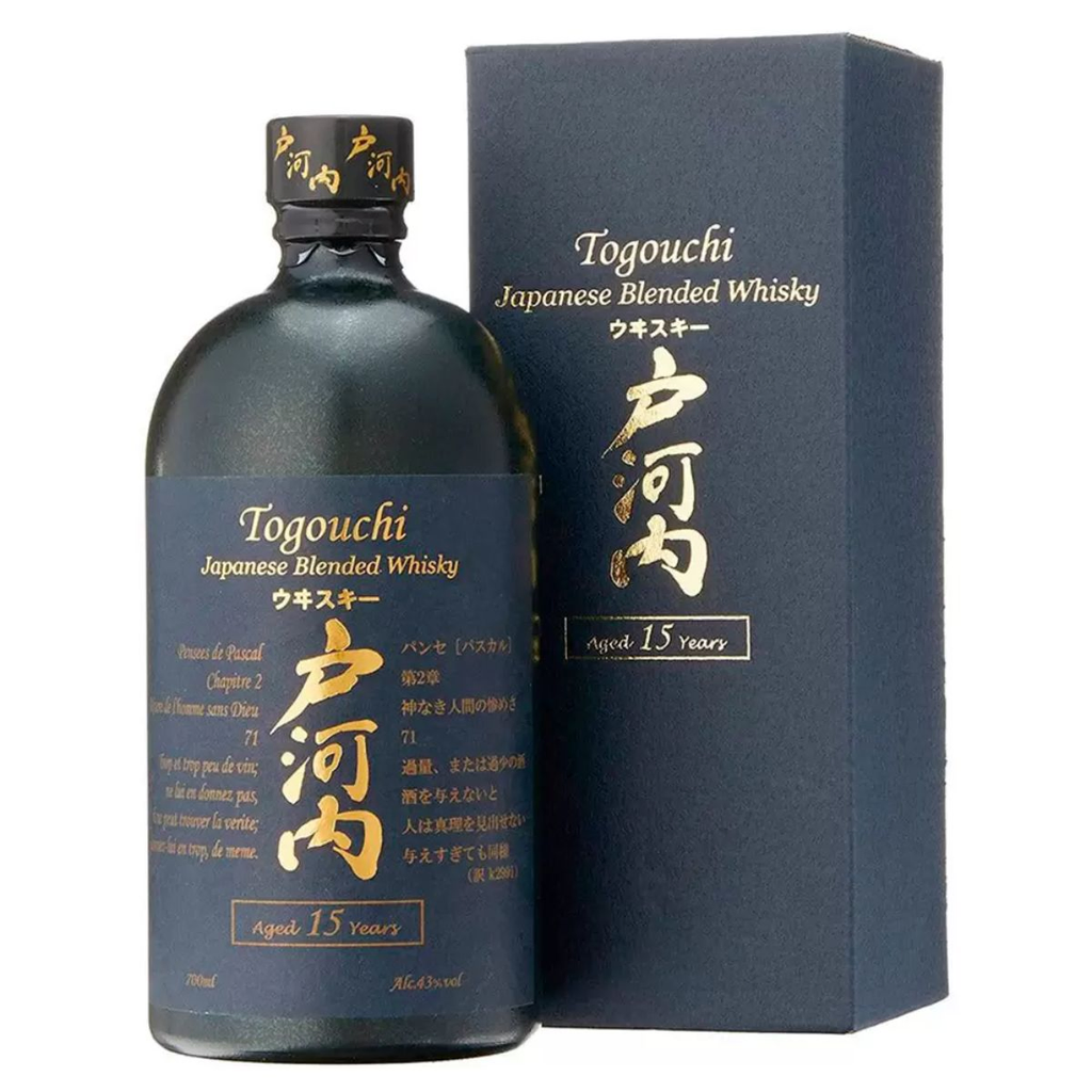 WHISKY TOGOUCHI 15 AÑOS 700ML