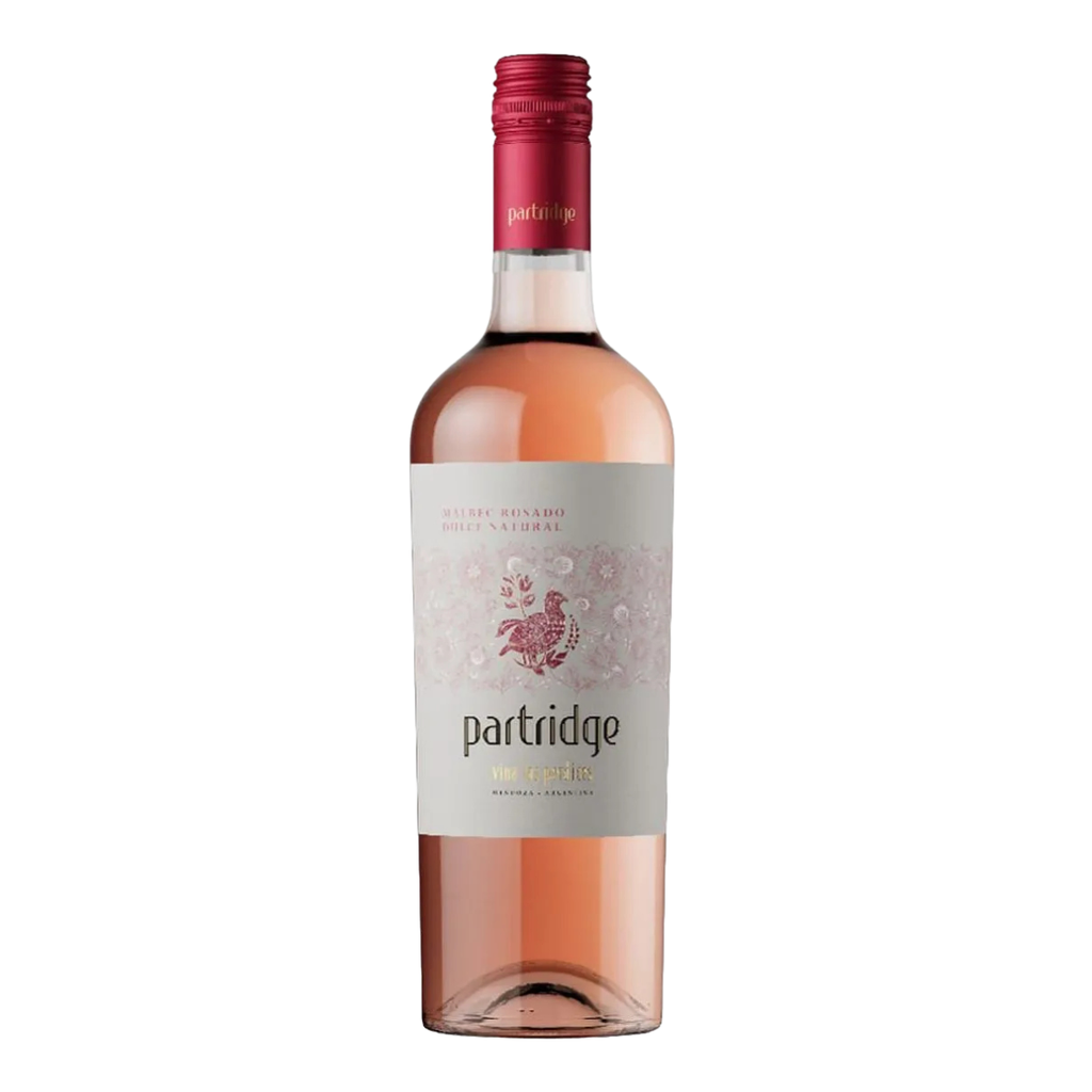 VINO PARTRIDGE ROSADO MALBEC DULCE 750 ML