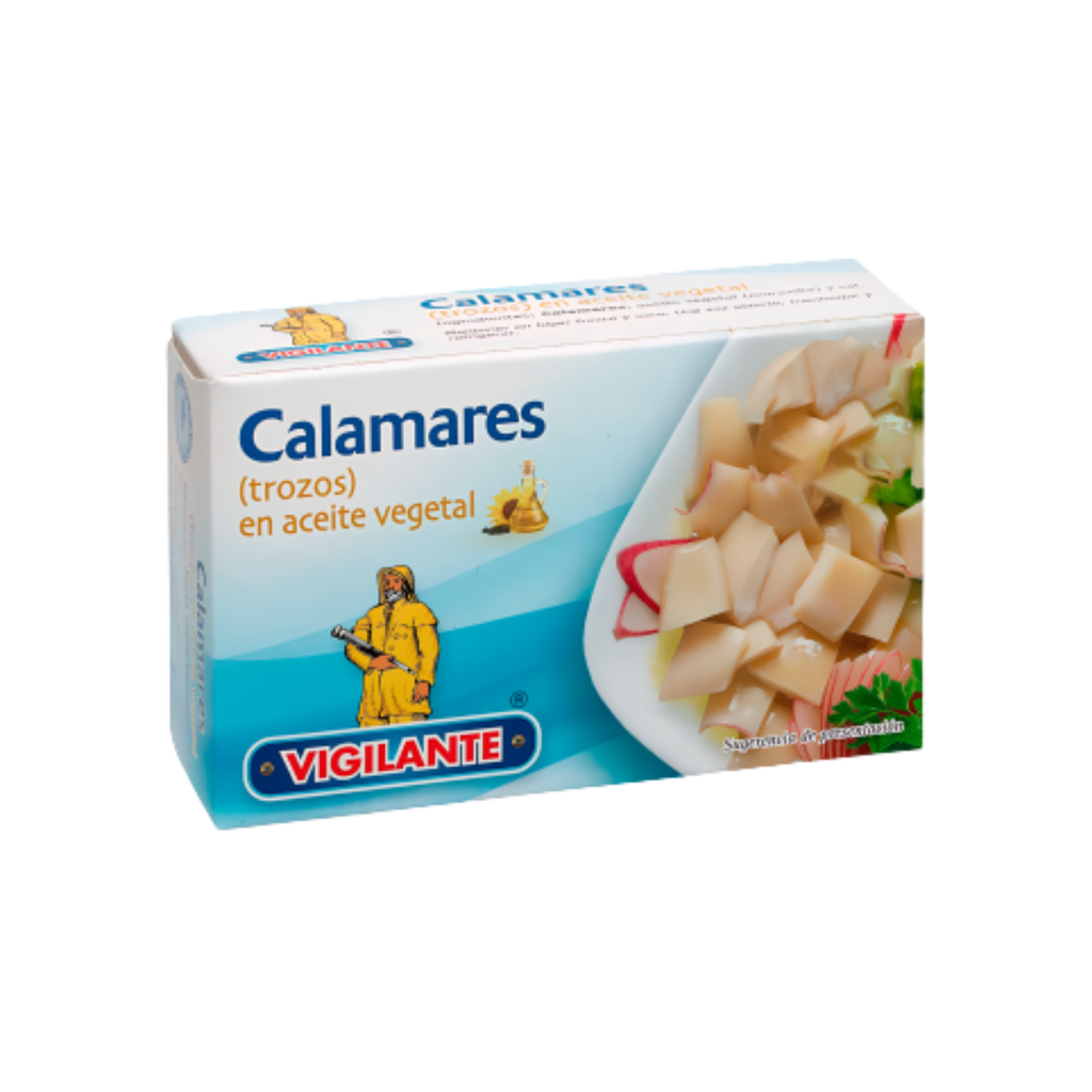 CALAMARES VIGILANTE EN ACEITE VEGETAL 115 GR - Imagen principal