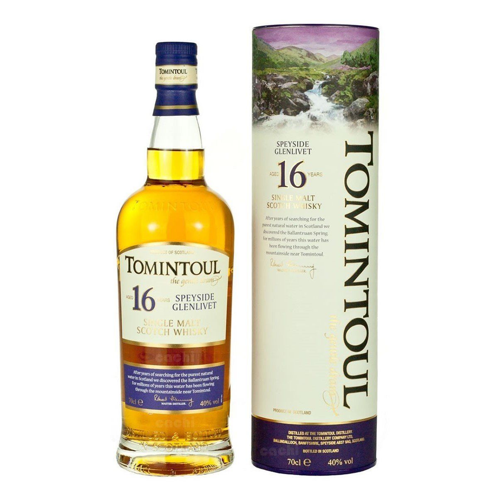 WHISKY TOMINTOUL 16 AÑOS 700 ML - Imagen principal