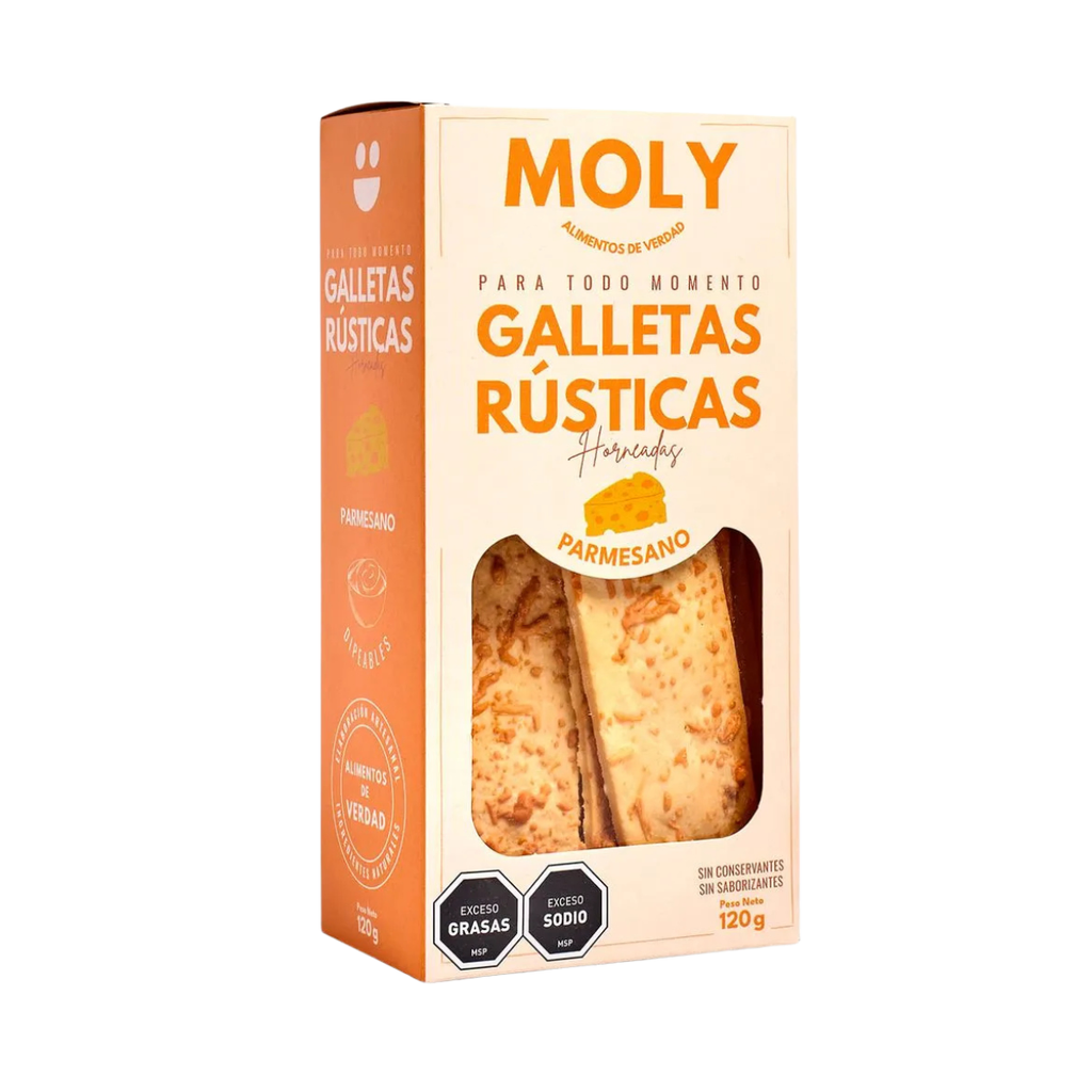 GALLETAS MOLY PARMESANO 120 GR - Imagen principal