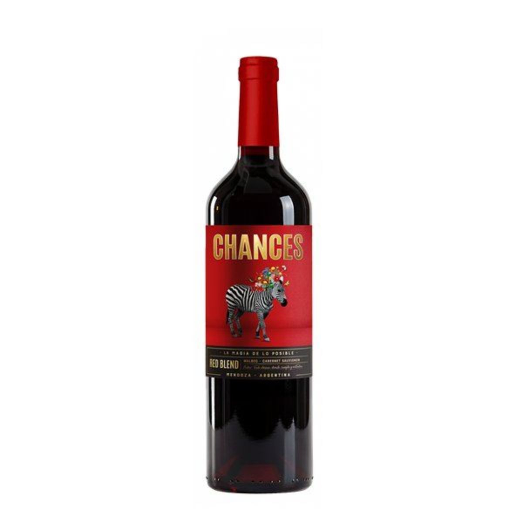 VINO CHANCES MALBEC CABERNET 750 ML - Imagen principal