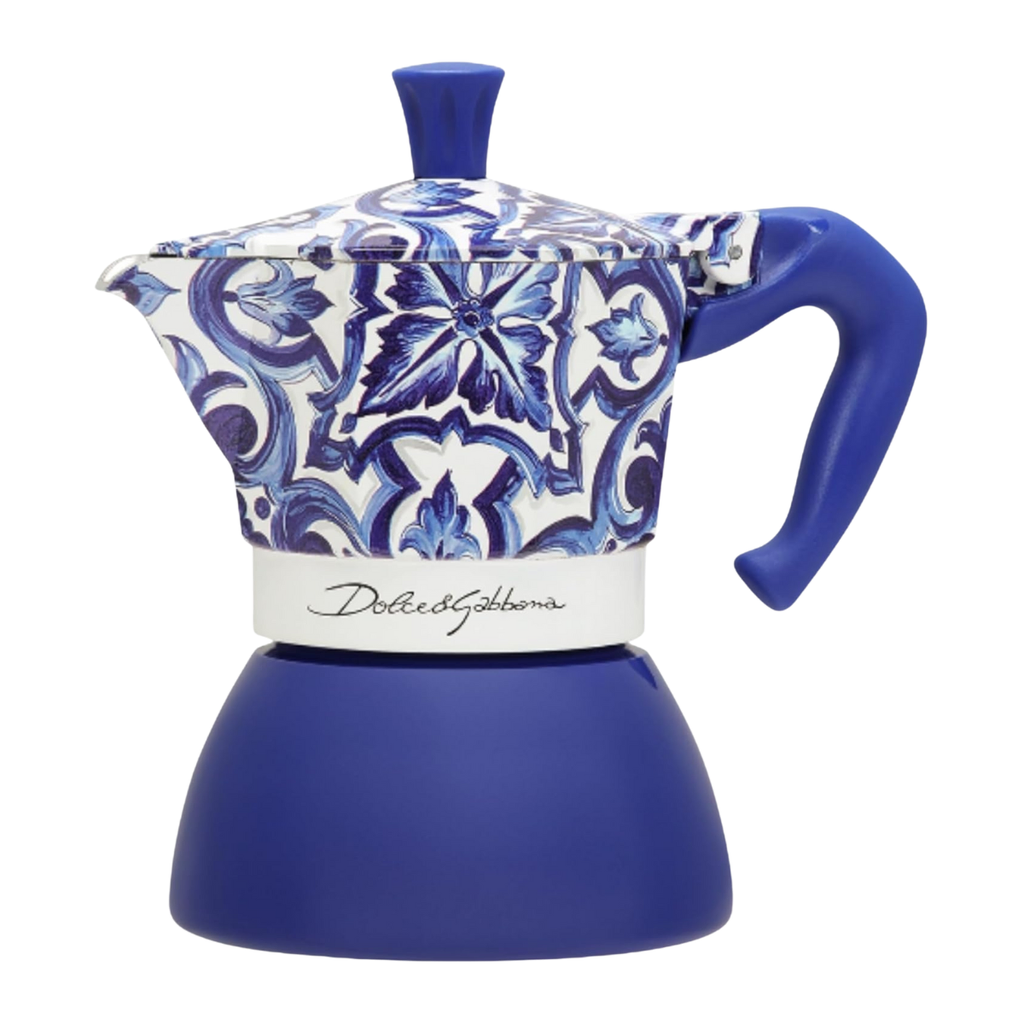 CAFETERA BIALETTI MOKA INDUCTION DOLCE Y GABANNA BLUE 4 TZ