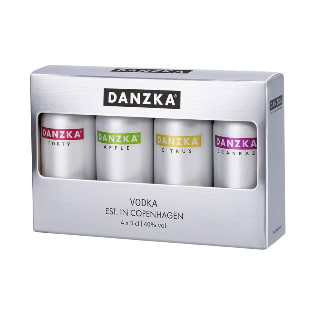 VODKA DANZKA 4 X 50 ML