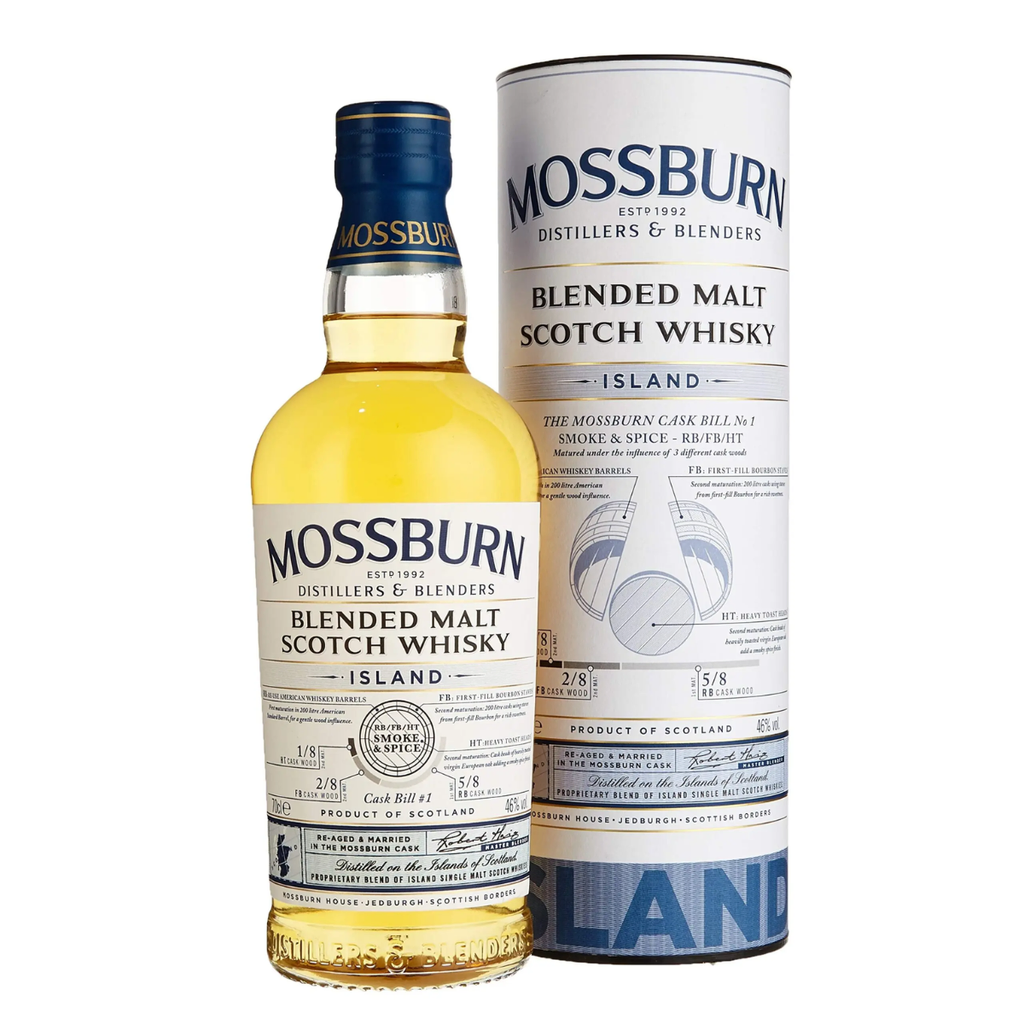 WHISKY MOSSBURN ISLAND 700 ML