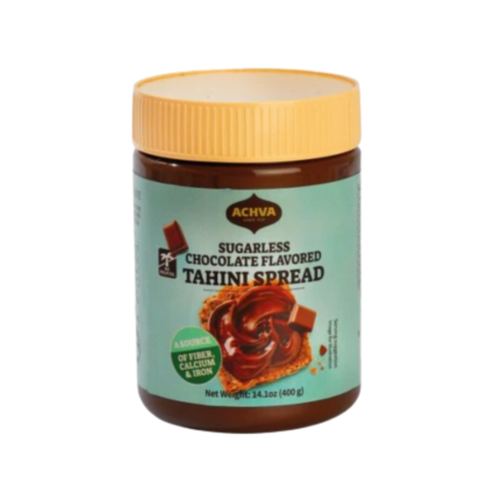 TAHINI CON CHOCOLATE SIN AZUCAR 400 GR