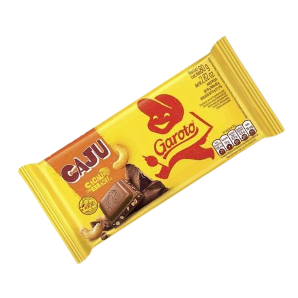 TABLETA GAROTO CASTAÑAS CAJU 80 GR - Imagen principal