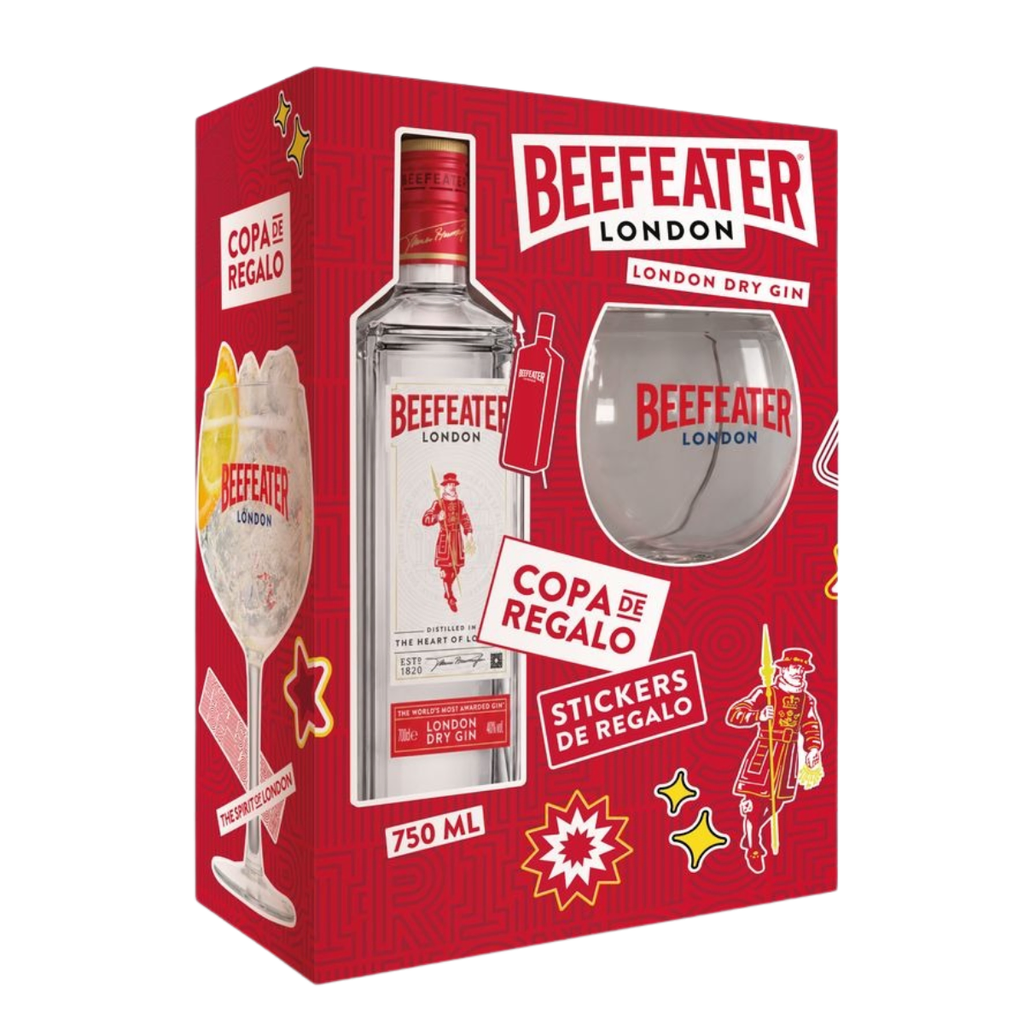 GIN BEEFEATER 750 ML + COPA