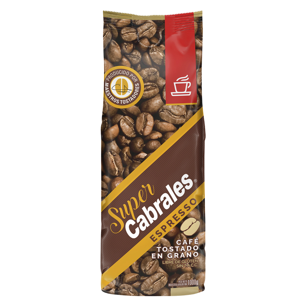 CAFE CABRALES GRANO 1 KG
