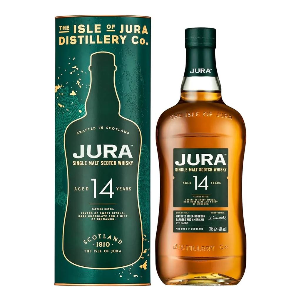 WHISKY ISLE OF JURA 14 AÑOS SINGLE MALT 700 ML