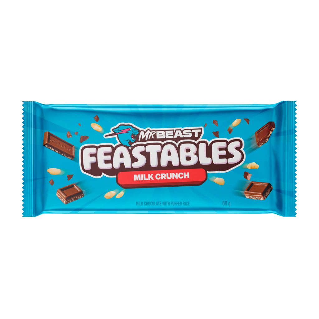 TABLETA FEASTABLES CRUNCH 60 GR