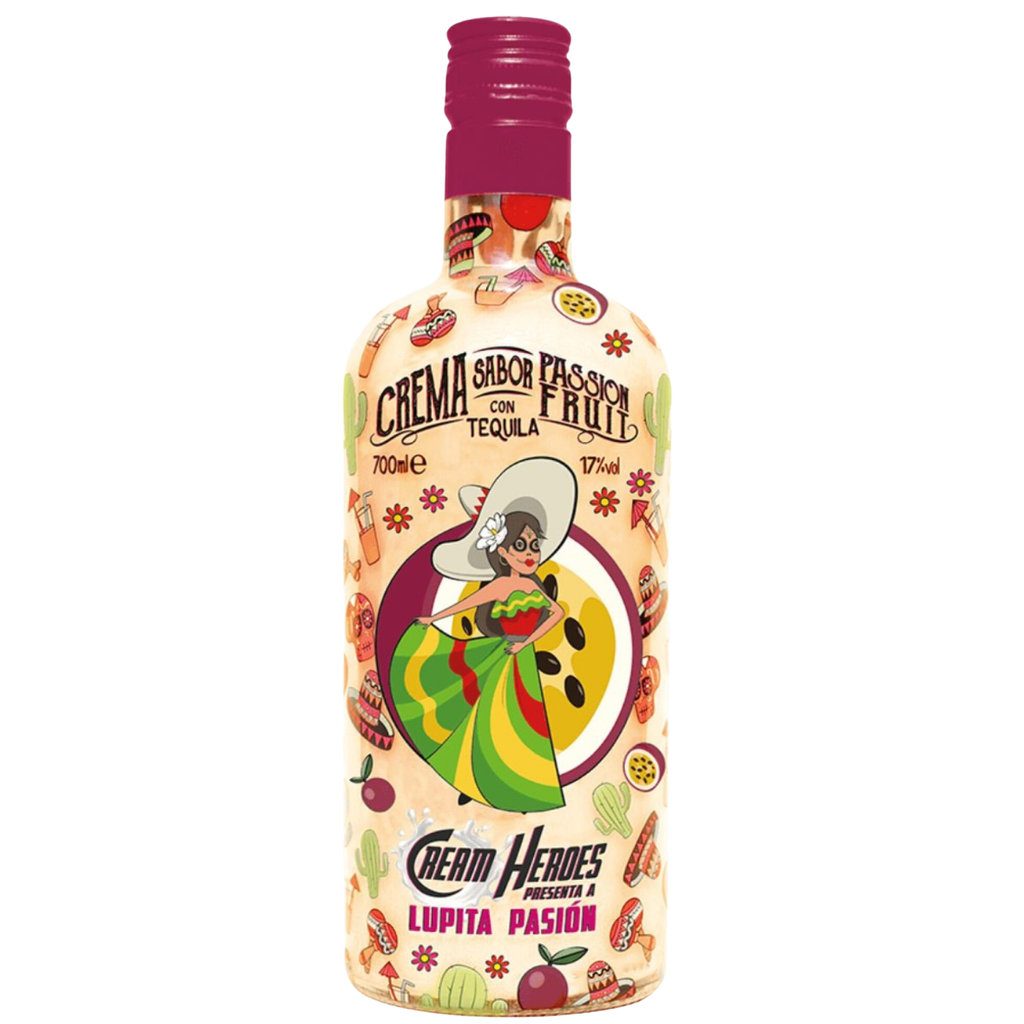 Licor de Passion Fruit con Tequila Cream Heroes 700 ml - Imagen principal