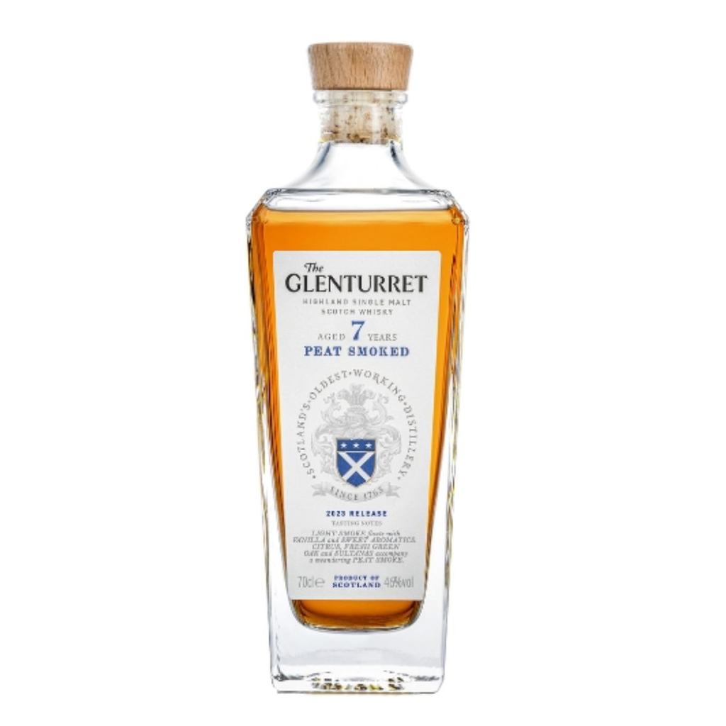 WHISKY GLENTURRET 7 AÑOS PEAT 700 ML