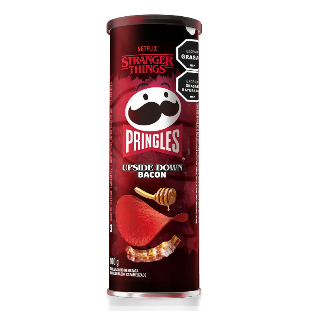 PAPAS PRINGLES UPSIDE DOWN BACON 100 GR - Imagen principal