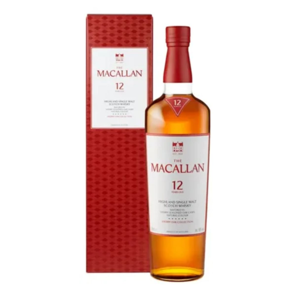 WHISKY MACALLAN 12 AÑOS SHERRY CASK SINGLE MALT 700 ML