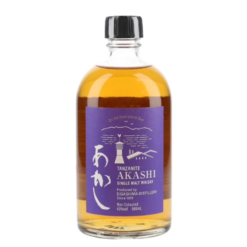 WHISKY AKASHI TANZANITE SINGLE MALT 700 ML