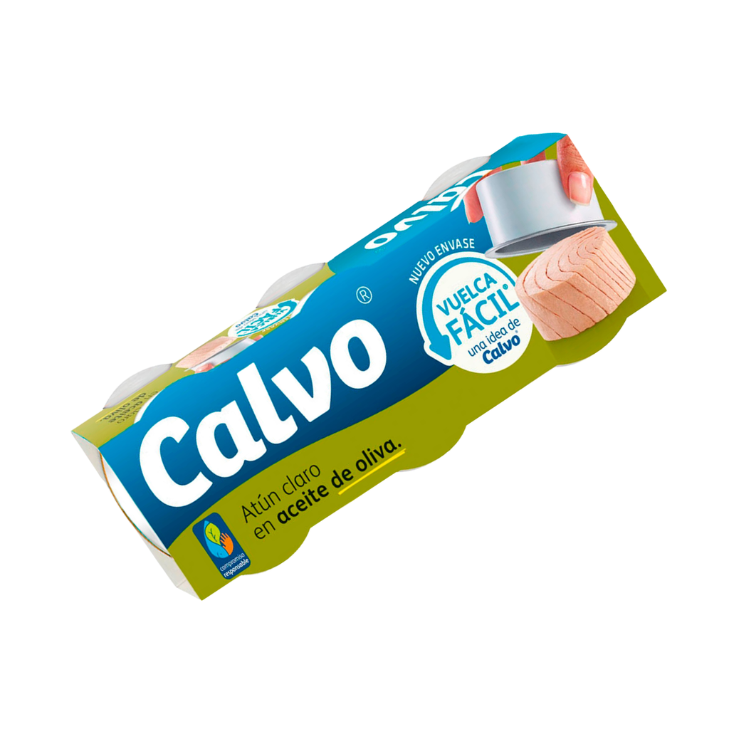 ATUN CALVO EN ACEITE DE OLIVA 65 GR X 3 UNI - Imagen principal