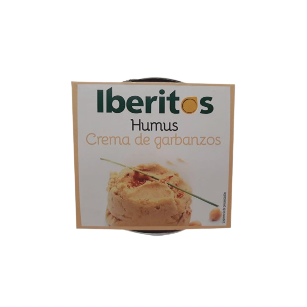HUMMUS IBERITOS CREMA DE GARBANZO 70 GR CAJA - Imagen principal