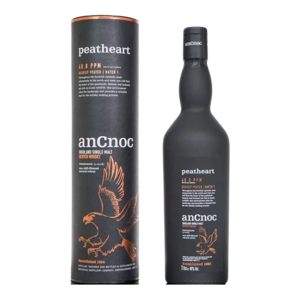 WHISKY ANCNOC PEATHEART SINGLE MALT 700 ML - Imagen principal
