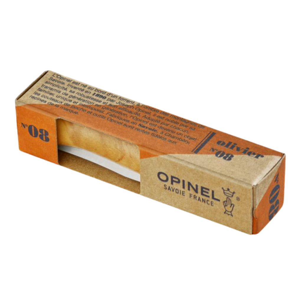 NAVAJA OPINEL N° 8 INOX OLIVO  - Vista 2