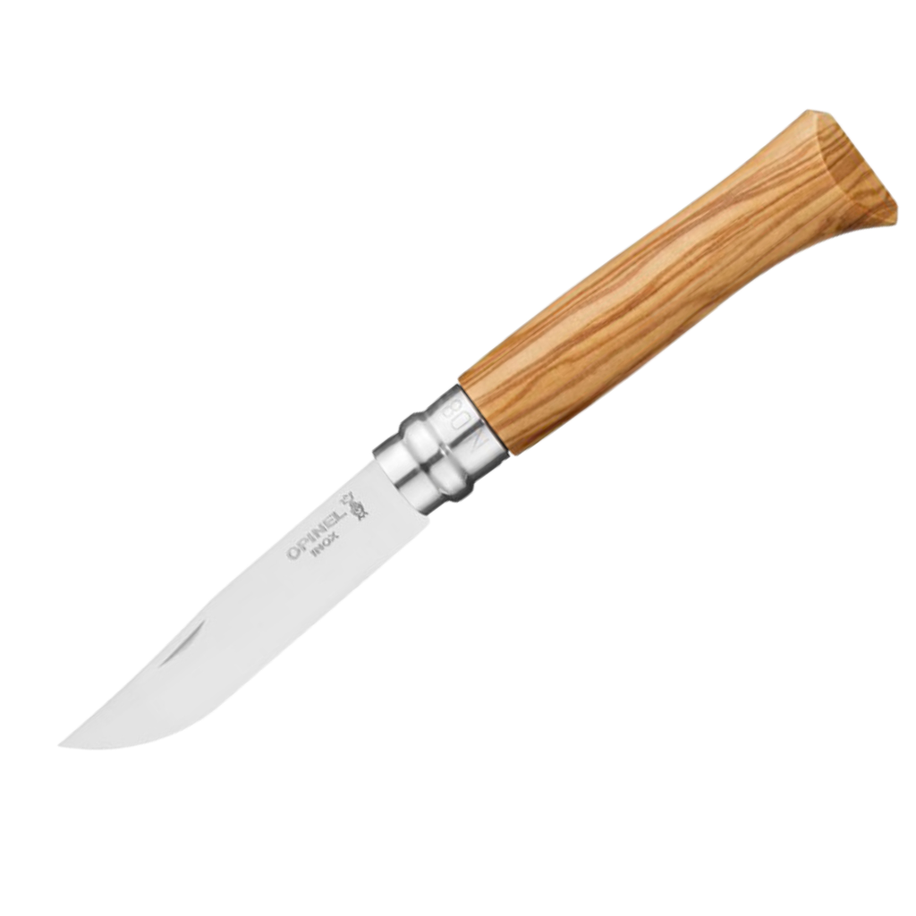 NAVAJA OPINEL N° 8 INOX OLIVO 