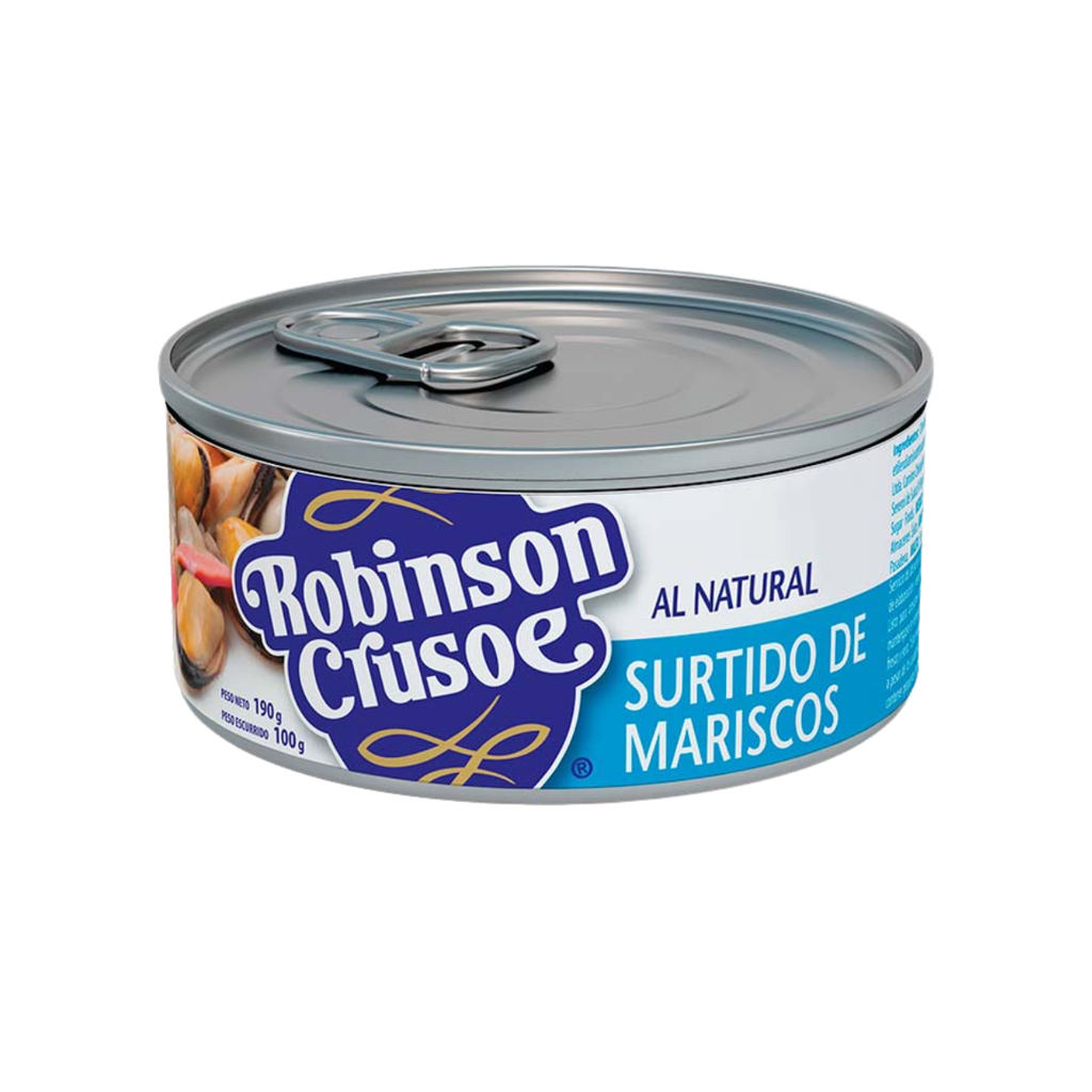 SURTIDO DE MARISCOS ROBINSON CRUSOE 190 GR - Imagen principal