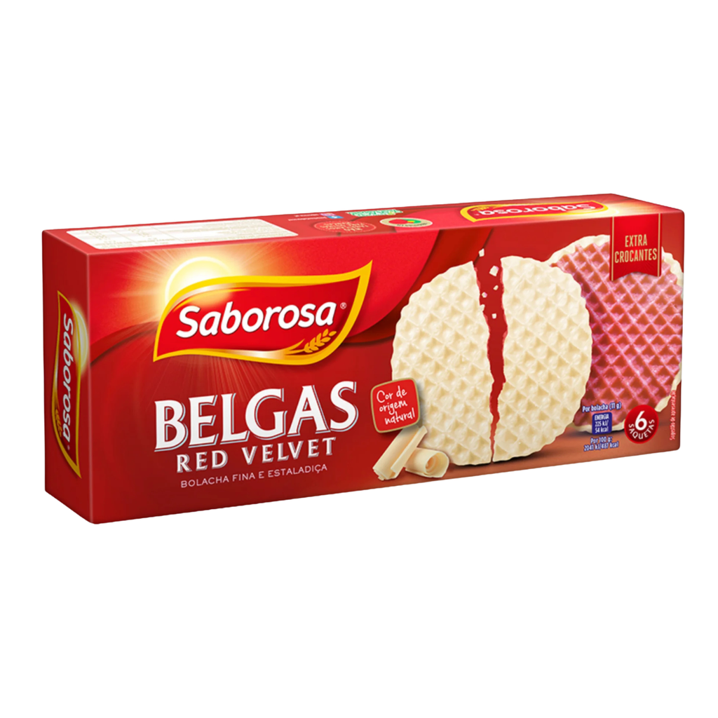 GALLETAS SABOROSA BELGAS RED VELVET 220 GR