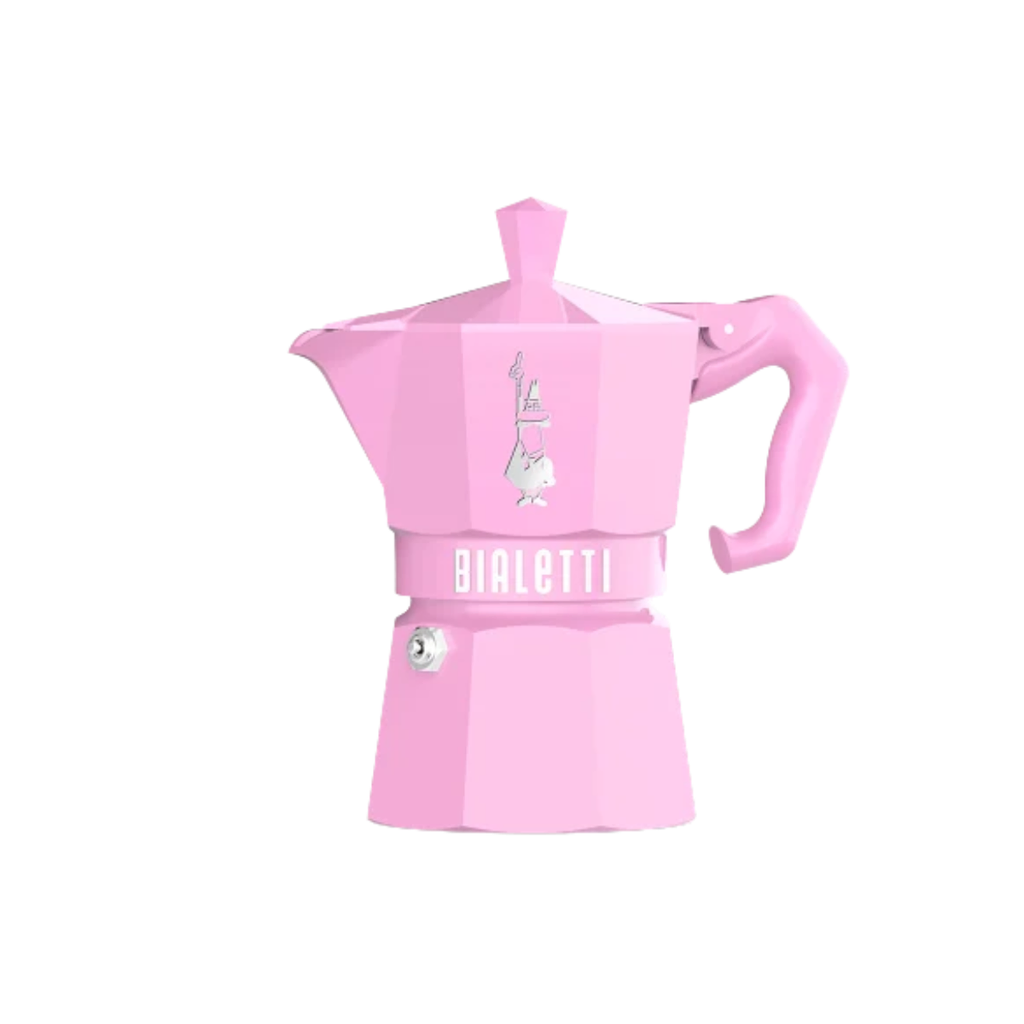 CAFETERA BIALETTI MOKA EXCLUSIVE PINK 3 TZ
