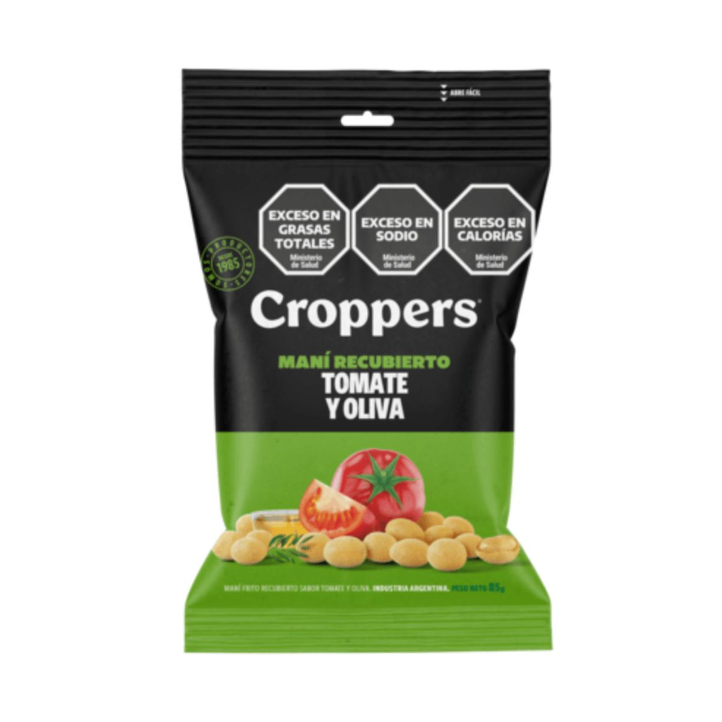MANI CROPPERS TOMATE Y OLIVA 85 GR - Imagen principal
