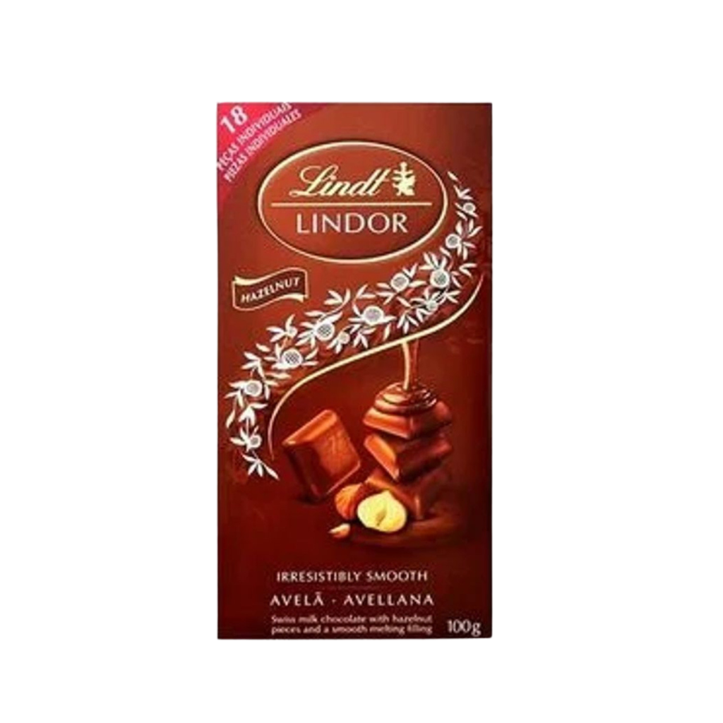 TABLETA LINDT LINDOR HAZELNUT 100 GR - Imagen principal