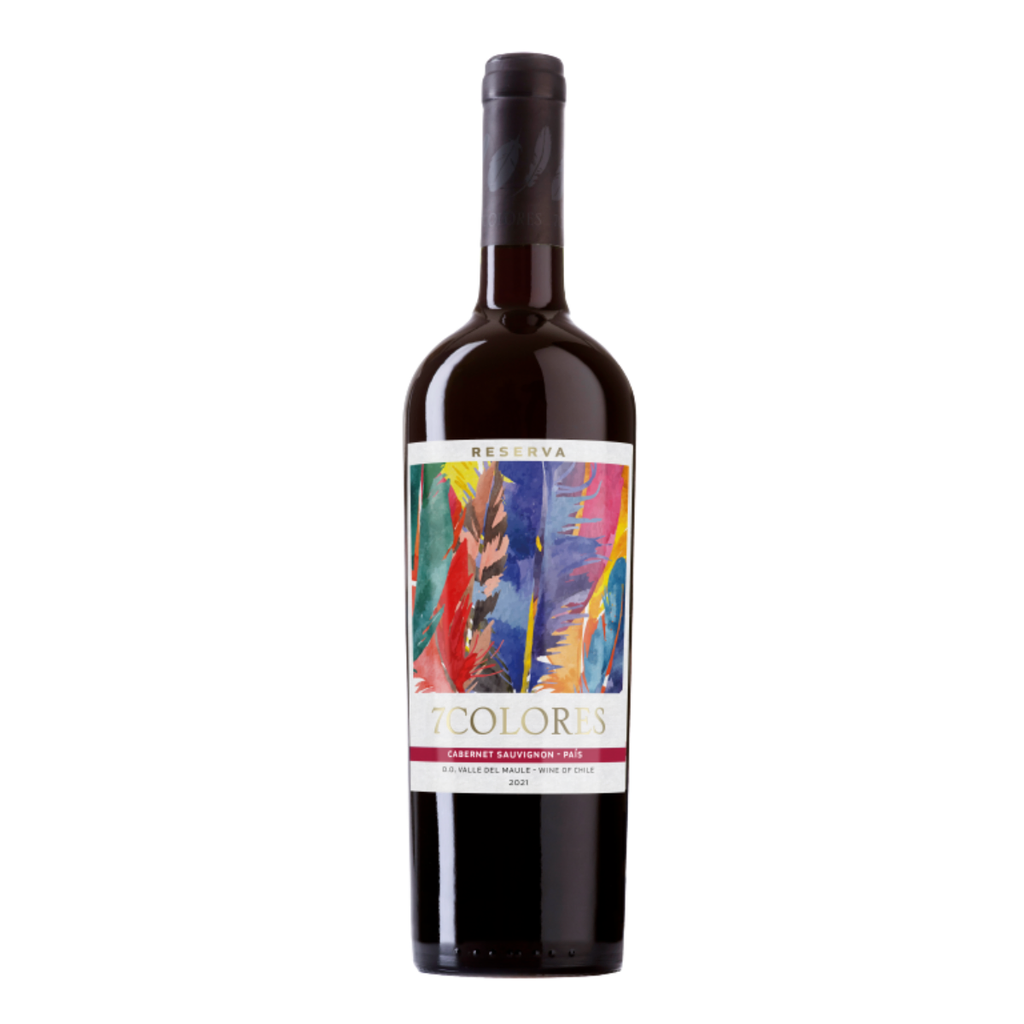 VINO 7 COLORES CABERNET SAUVIG PAIS 750 ML
