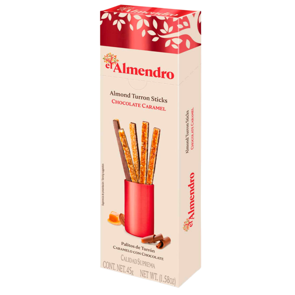 Palitos de Turron con Chocolate el Almendro 45 gr - Imagen principal