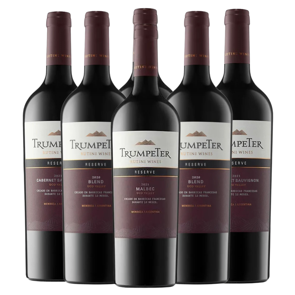 VINO RUTINI TRUMPETER RESERVA PROMO X 6