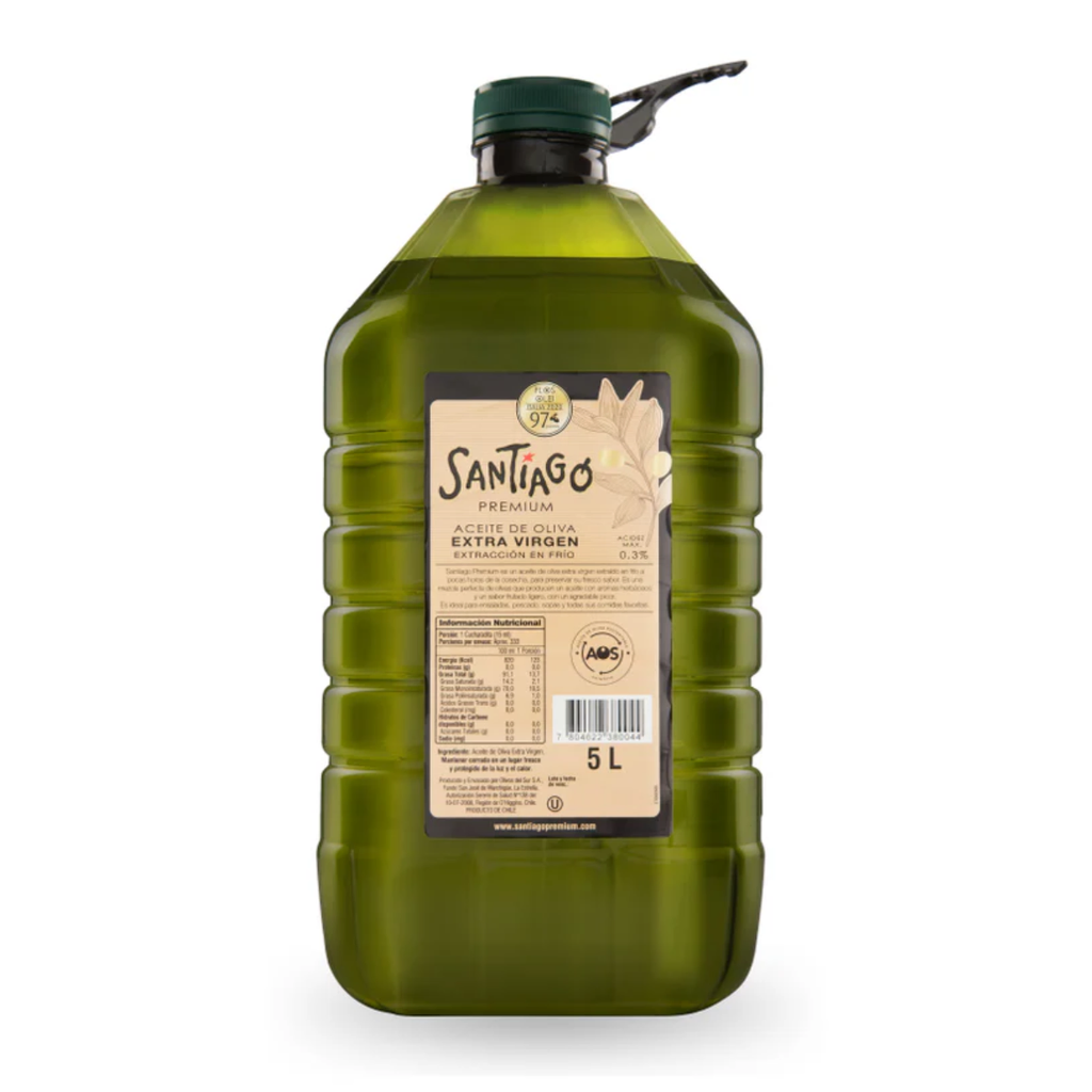 ACEITE SANTIAGO EXTRA VIRGEN 5L - Imagen principal