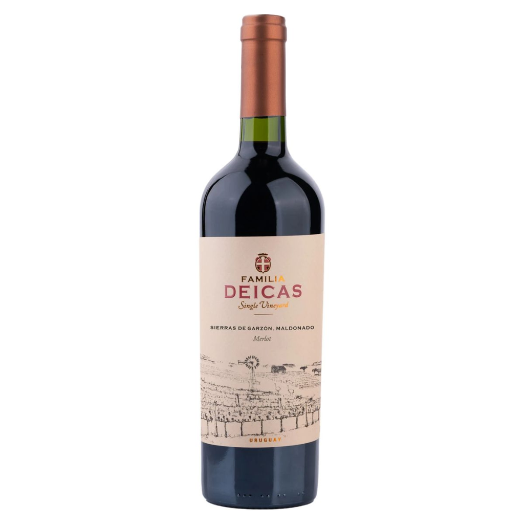 VINO FAMILIA DEICAS SINGLE VINEYARD GARZON MERLOT 750 ML