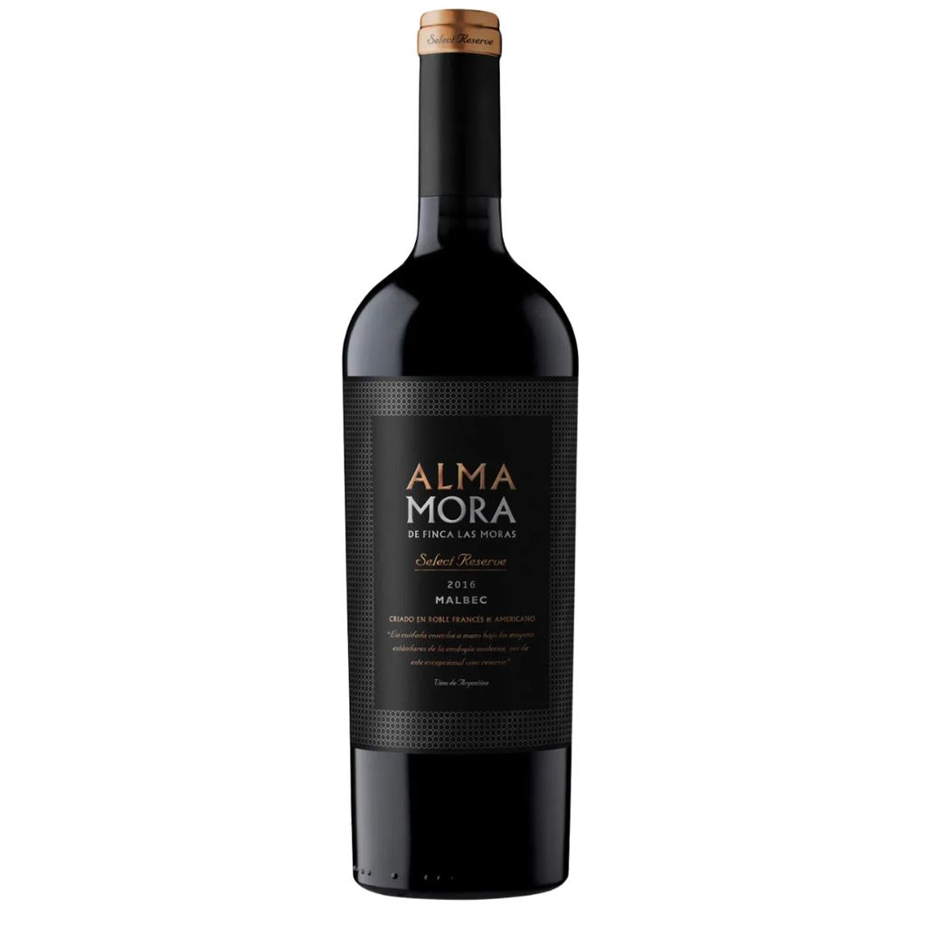 VINO ALMA MORA SELECT RESERVE MALBEC 750 ML - Imagen principal