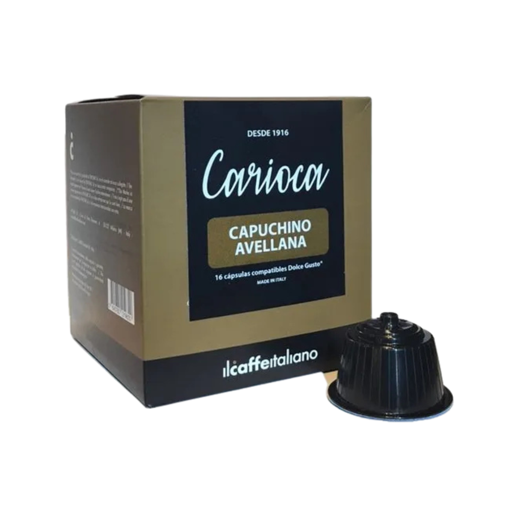 CAPSULAS CARIOCA CAPUCHINO AVELLANA 16 UNI - Imagen principal