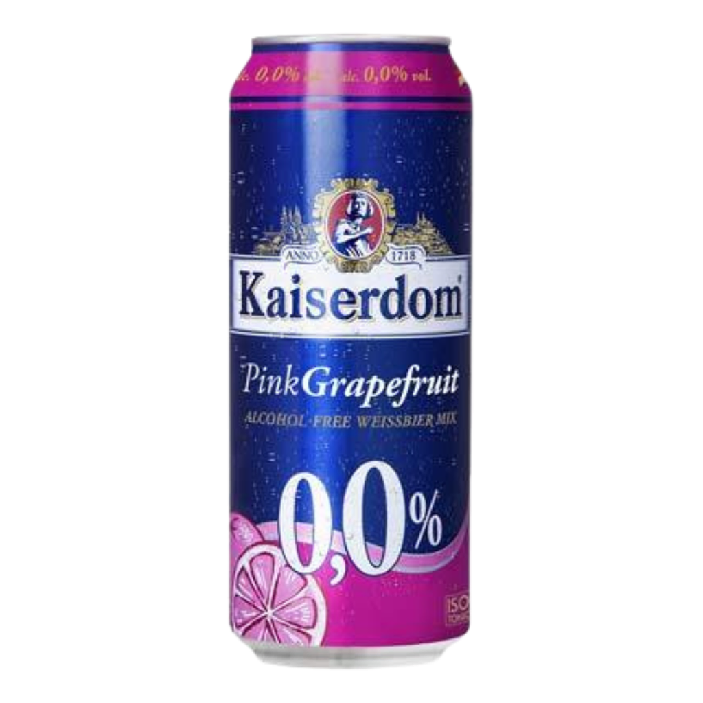 CERVEZA KAISERDOM POMELO 0,0 % 500 ML