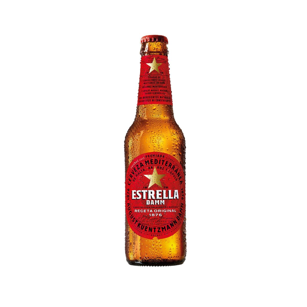 CERVEZA ESTRELLA DAMM 330 ml