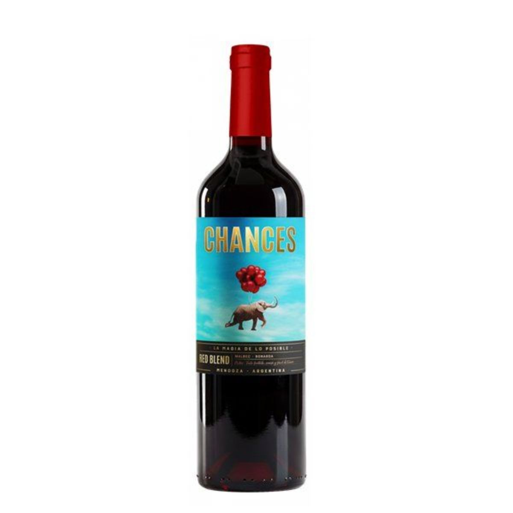VINO CHANCES MALBEC BONARDA 750 ML - Imagen principal