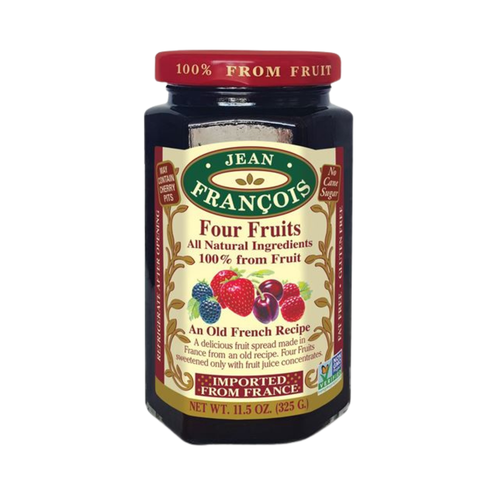 MERMELADA JEAN FRANCOIS CUATRO FRUTOS 310 GR - Imagen principal