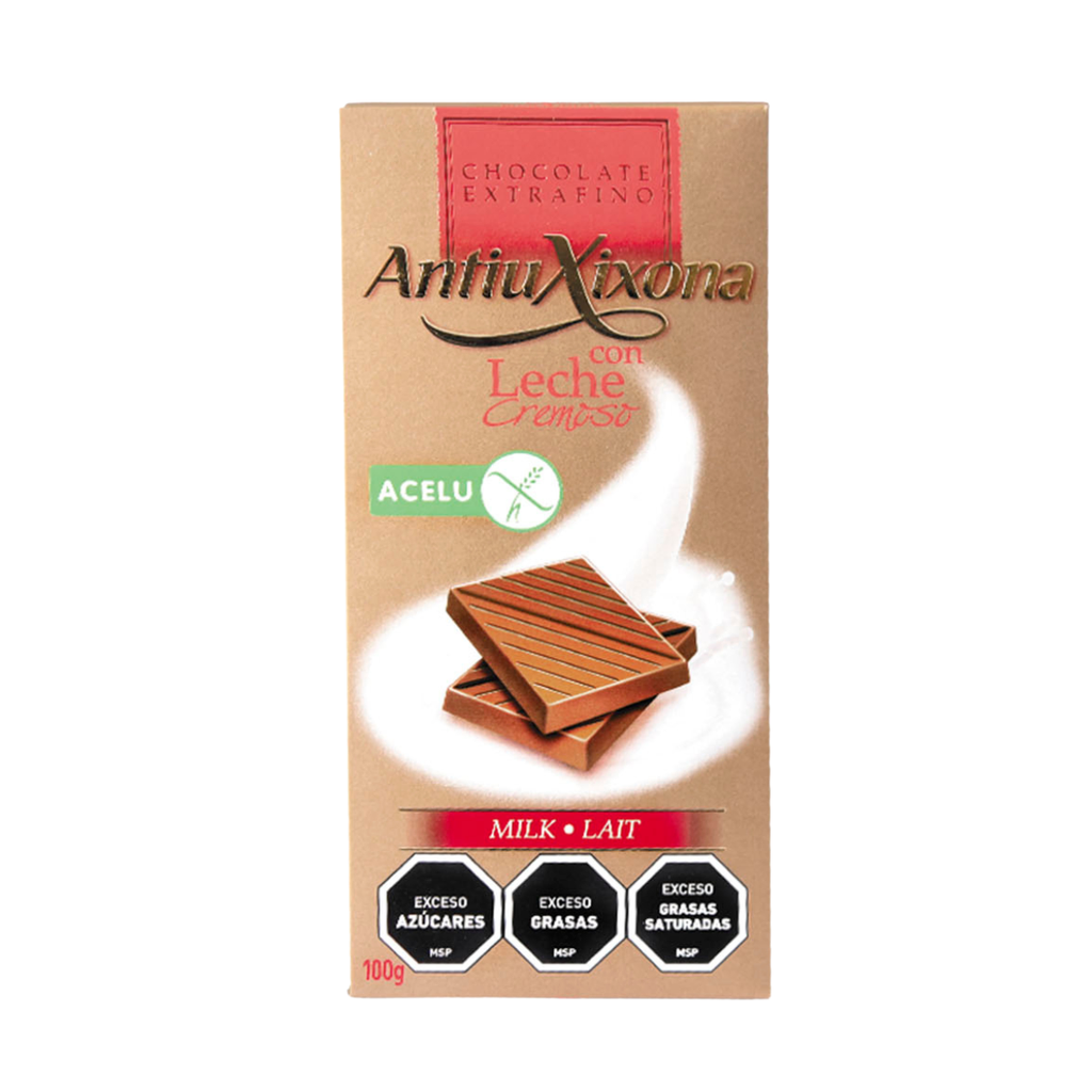 TABLETA ANTIUXIXONA LECHE CREMOSO 100 GR