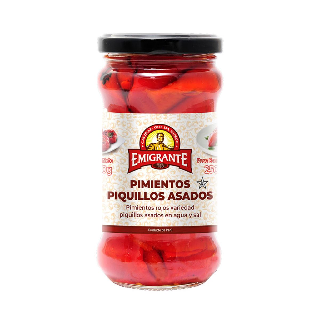 PIMIENTOS EL EMIGRANTE PIQUILLOS 290 GR - Imagen principal