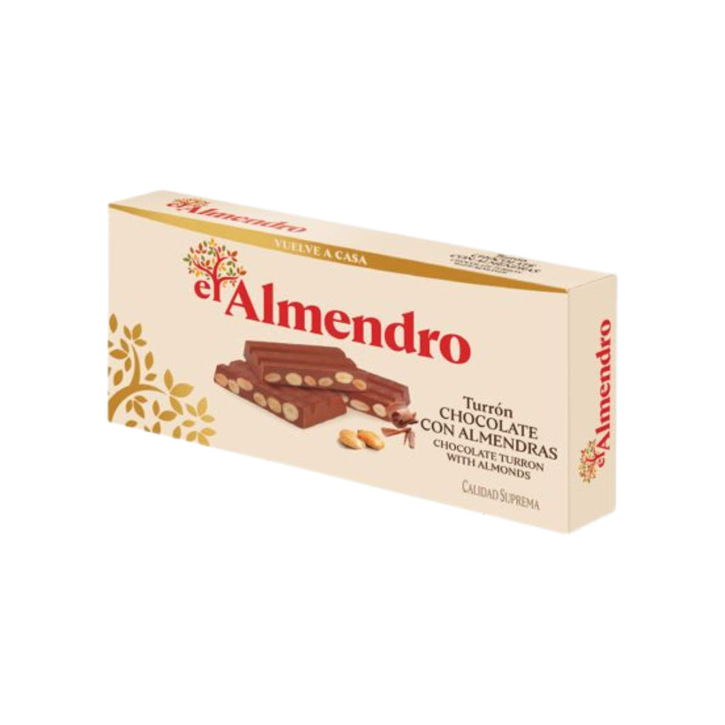 Turron el Almendro con Chocolate 200 gr - Imagen principal