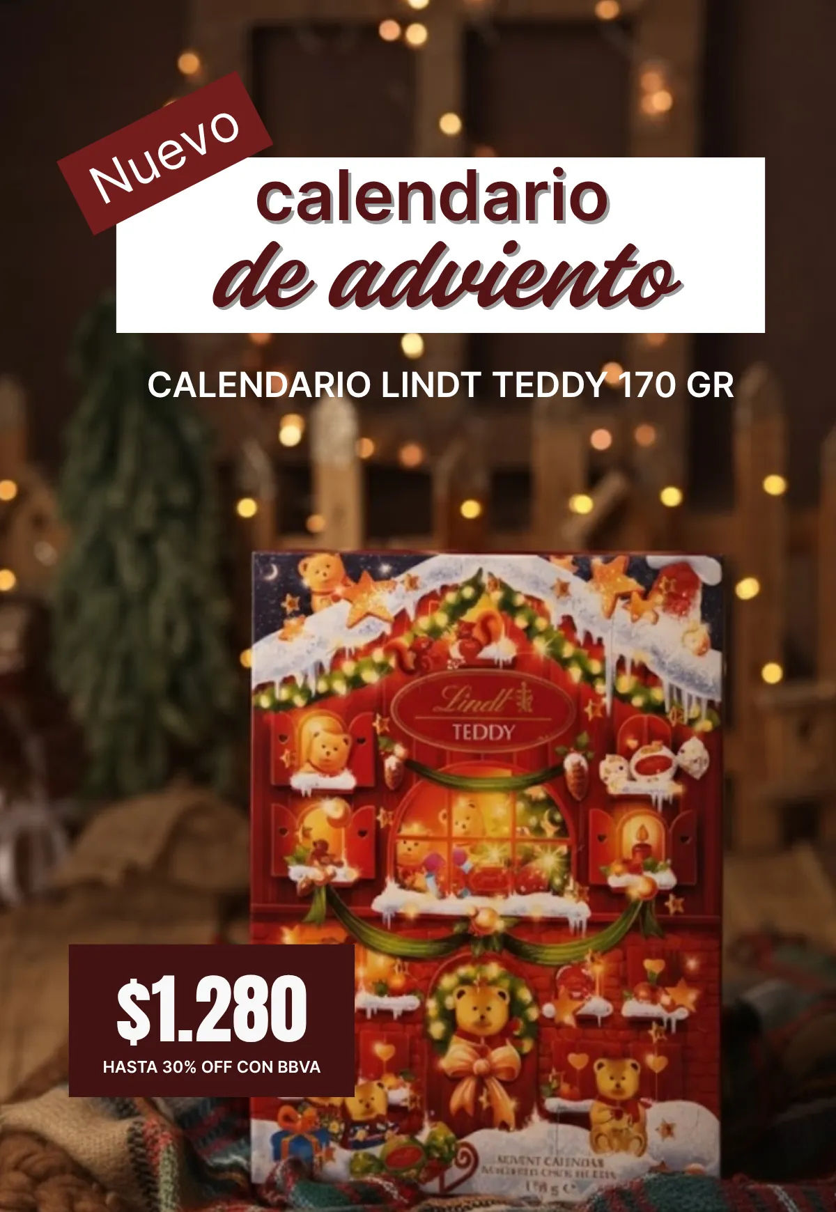 Banner de productos destacados con selección premium de licores y vinos